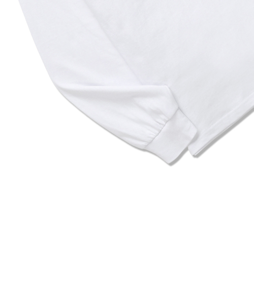 VANNWORKS(バンワークス)の「カラー バランス タイポ ロングスリーブ (VLS0098) ホワイト(Tシャツ/カットソー・レディース・その他・SMALL/MEDIUM/LARGE/X-LARGE/XX-LARGE)」の6枚目の写真