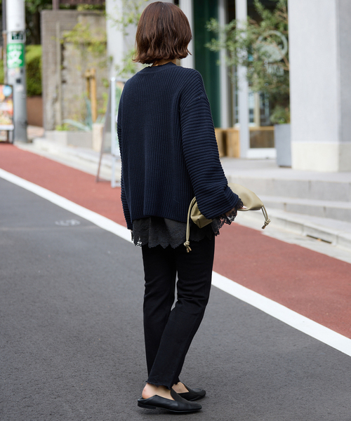 SLOBE IENA（スローブイエナ）の「チュールレースブラウス（シャツ/ブラウス・レディース・ホワイト/ブラック・FREE）」の6枚目の写真