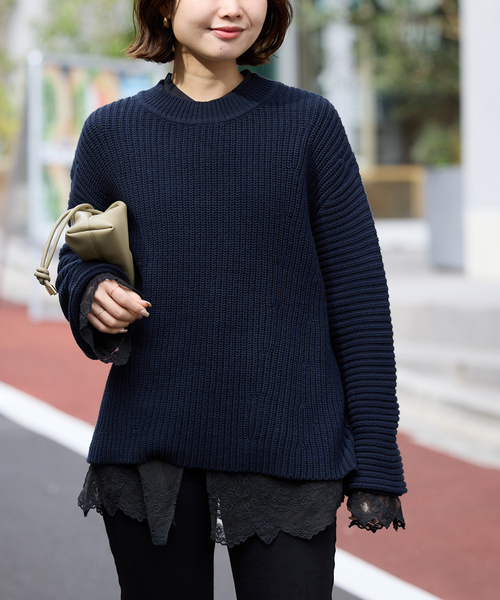 SLOBE IENA（スローブイエナ）の「チュールレースブラウス（シャツ/ブラウス・レディース・ホワイト/ブラック・FREE）」の8枚目の写真