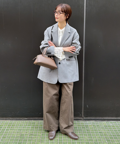 SLOBE IENA(スローブイエナ)の「チュールレースブラウス(シャツ/ブラウス・レディース・ホワイト/ブラック・FREE)」の20枚目の写真