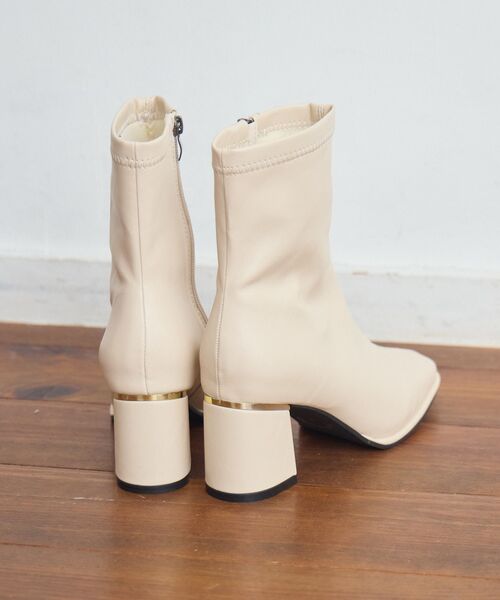 ems excite（エムズエキサイト）の「ストレッチヒールブーツ（ブーツ・レディース・ブラック/オフホワイト/ブラウン・LARGE/MEDIUM）」の14枚目の写真