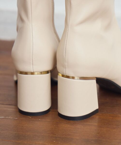 ems excite（エムズエキサイト）の「ストレッチヒールブーツ（ブーツ・レディース・ブラック/オフホワイト/ブラウン・LARGE/MEDIUM）」の15枚目の写真