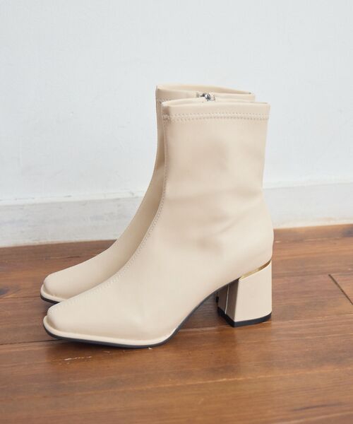 ems excite（エムズエキサイト）の「ストレッチヒールブーツ（ブーツ・レディース・ブラック/オフホワイト/ブラウン・LARGE/MEDIUM）」の17枚目の写真
