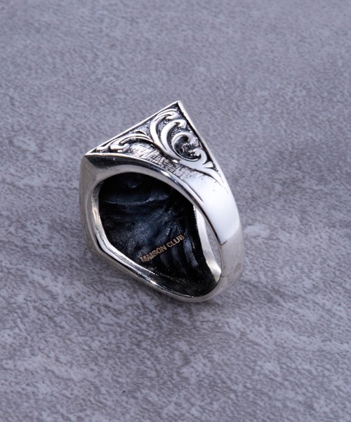MAISON CLUB(メゾンクラブ)の「【MAISON CLUB】Free Association Ring / Silver925/ KUN/ フリーアソシエーションリング(リング・メンズ・シルバー・ 19/15 /17)」の3枚目の写真