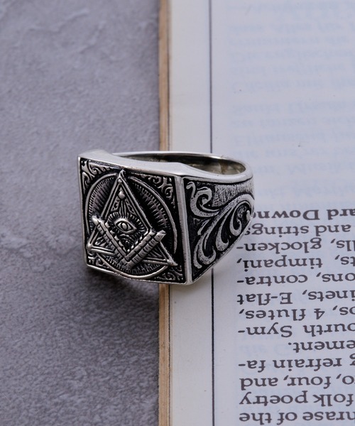 MAISON CLUB(メゾンクラブ)の「【MAISON CLUB】Free Association Ring / Silver925/ KUN/ フリーアソシエーションリング(リング・メンズ・シルバー・ 19/15 /17)」の6枚目の写真