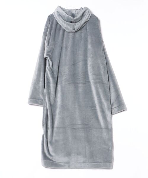 TETERA(テテラ)の「●TETERA/テテラ● SAUNA FUR ROBE / サウナ ファー ローブ(ガウン/バスローブ・レディース・グレー/ネイビー/ライトベージュ・FREE)」の11枚目の写真