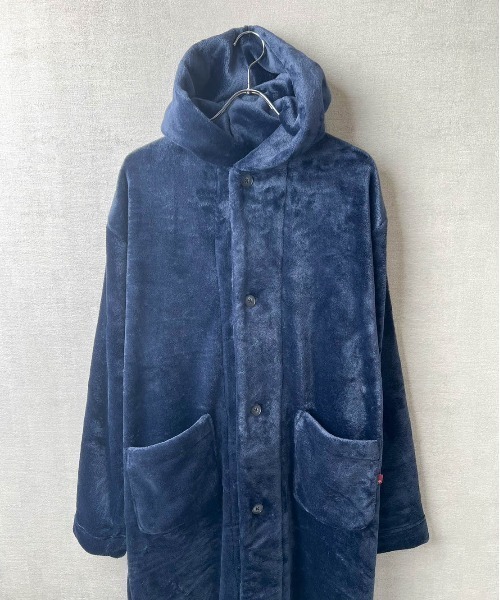 TETERA(テテラ)の「●TETERA/テテラ● SAUNA FUR ROBE / サウナ ファー ローブ(ガウン/バスローブ・レディース・グレー/ネイビー/ライトベージュ・FREE)」の14枚目の写真