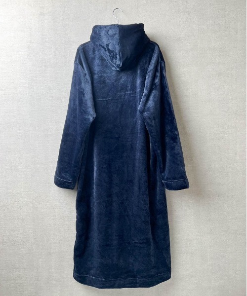TETERA(テテラ)の「●TETERA/テテラ● SAUNA FUR ROBE / サウナ ファー ローブ(ガウン/バスローブ・レディース・グレー/ネイビー/ライトベージュ・FREE)」の17枚目の写真