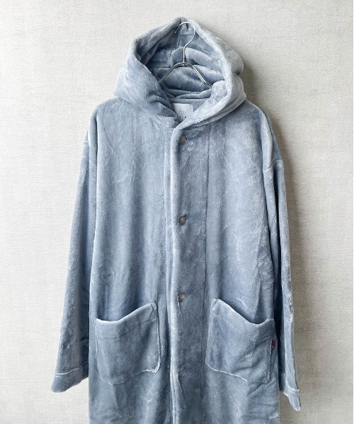 TETERA(テテラ)の「●TETERA/テテラ● SAUNA FUR ROBE / サウナ ファー ローブ(ガウン/バスローブ・レディース・グレー/ネイビー/ライトベージュ・FREE)」の22枚目の写真