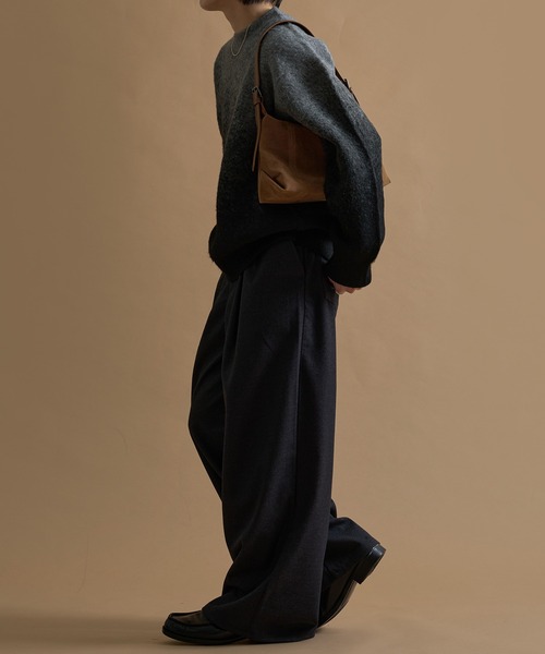 epnok（エプノック）の「ミディアムショルダーバッグ（ショルダーバッグ・メンズ・ブラック系/ブラウン/ダークブラウン/キャメル/ブラック・ONE SIZE）」の21枚目の写真