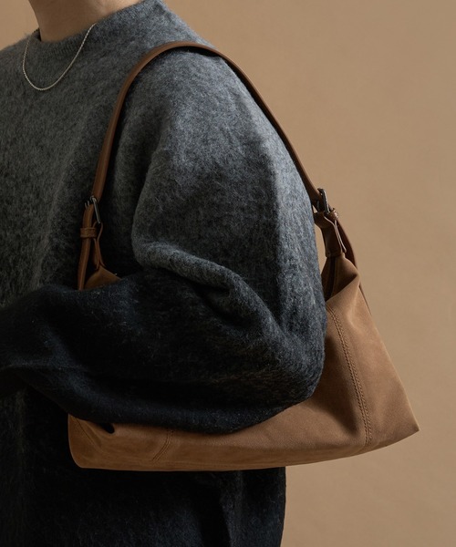 epnok（エプノック）の「ミディアムショルダーバッグ（ショルダーバッグ・メンズ・ブラック系/ブラウン/ダークブラウン/キャメル/ブラック・ONE SIZE）」の19枚目の写真