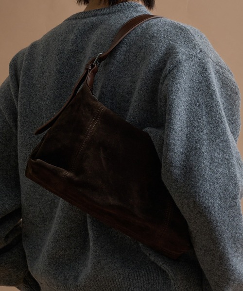 epnok（エプノック）の「ミディアムショルダーバッグ（ショルダーバッグ・メンズ・ブラック系/ブラウン/ダークブラウン/キャメル/ブラック・ONE SIZE）」の13枚目の写真