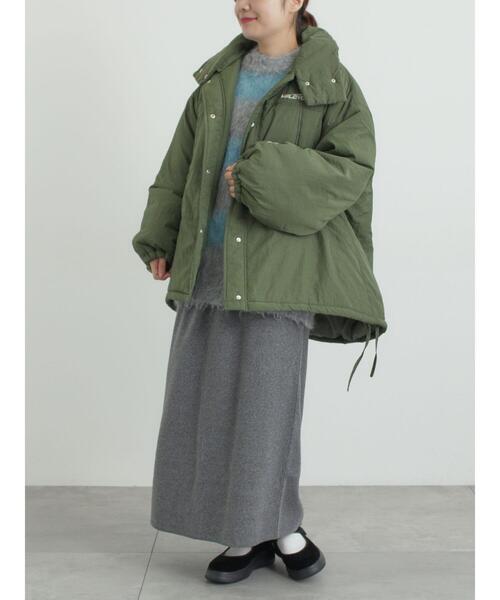 SM2(エスエムツー)の「襟取り外しモンスターブルゾン(ブルゾン・レディース・ブラック/カーキ/クリーム/ブルー・F)」の9枚目の写真