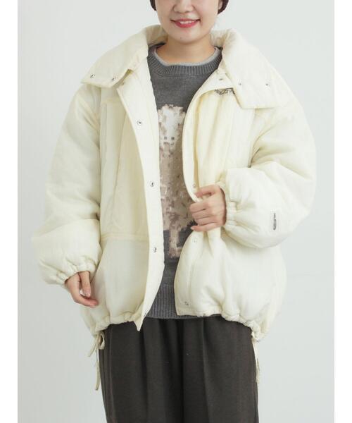 SM2(エスエムツー)の「襟取り外しモンスターブルゾン(ブルゾン・レディース・ブラック/カーキ/クリーム/ブルー・F)」の19枚目の写真