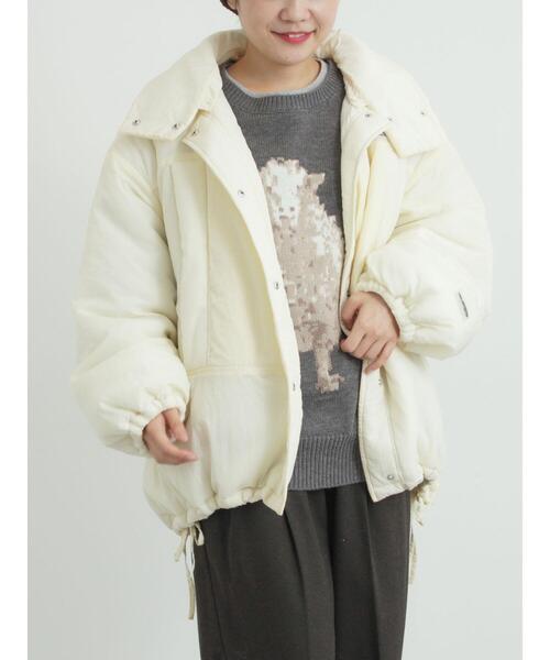 SM2(エスエムツー)の「襟取り外しモンスターブルゾン(ブルゾン・レディース・ブラック/カーキ/クリーム/ブルー・F)」の20枚目の写真