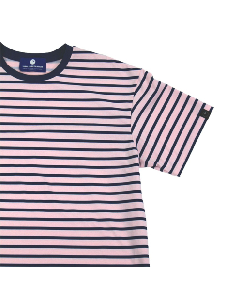 SHELL CORPORATION(シェルコーポレーション)の「ソロナストライプ半袖ベースレイヤー - 2 Colors(Tシャツ/カットソー・レディース・バーガンディー/ライトピンク・SMALL/MEDIUM)」の5枚目の写真