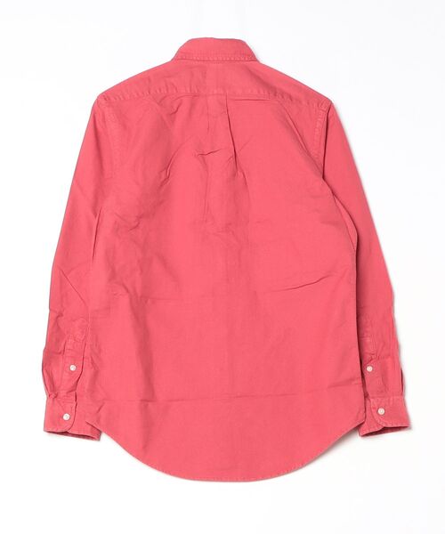 POLO RALPH LAUREN(ポロ ラルフ ローレン)の「クラシック フィット ガーメントダイド オックスフォード シャツ(シャツ/ブラウス・メンズ・レッド系2・XXL/XS/XL/S/M/L)」の2枚目の写真