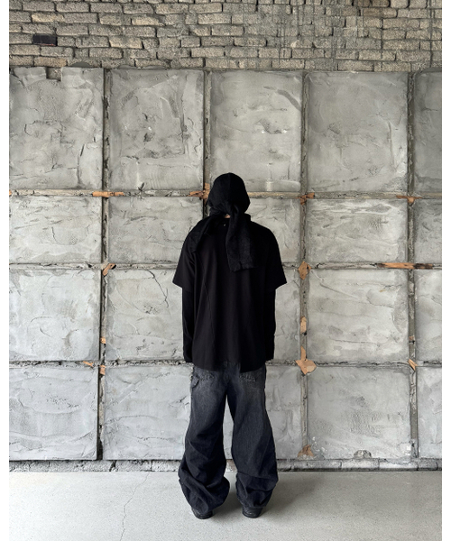 ROARINGRAD（ロアリングラド）の「ウォッシュドデニムカーペンターパンツブラック（デニムパンツ・レディース・その他・LARGE/MEDIUM）」の5枚目の写真