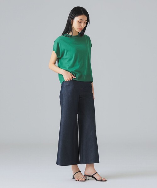 EFFE BEAMS（エッフェビームス）の「M・fil / ライト デニムライク パンツ（その他パンツ・レディース・インディゴブルー・38/36）」の3枚目の写真