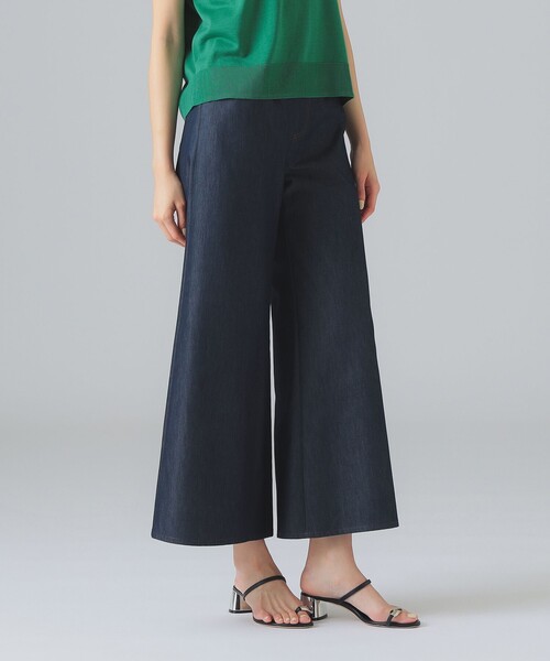 EFFE BEAMS（エッフェビームス）の「M・fil / ライト デニムライク パンツ（その他パンツ・レディース・インディゴブルー・38/36）」の5枚目の写真