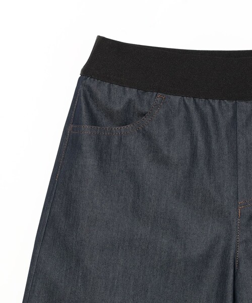 EFFE BEAMS（エッフェビームス）の「M・fil / ライト デニムライク パンツ（その他パンツ・レディース・インディゴブルー・38/36）」の8枚目の写真