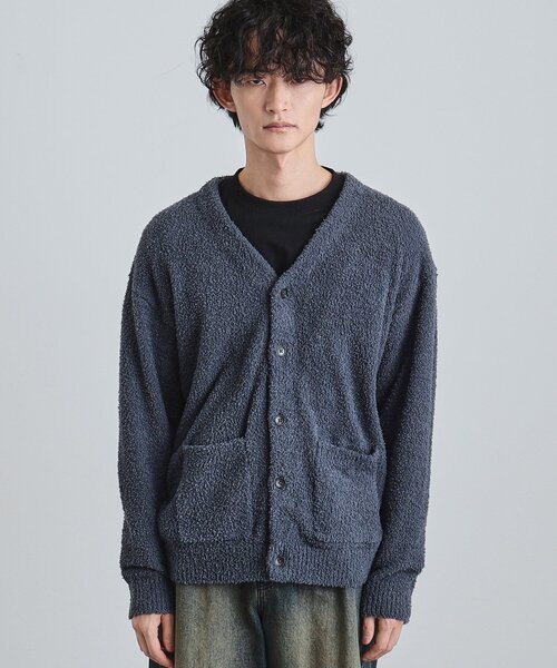 tk.TAKEO KIKUCHI（ティーケータケオキクチ）の「モールニット カーディガン（カーディガン/ボレロ・メンズ・ブルー/ブラック/ベージュ・04/03/02）」の16枚目の写真