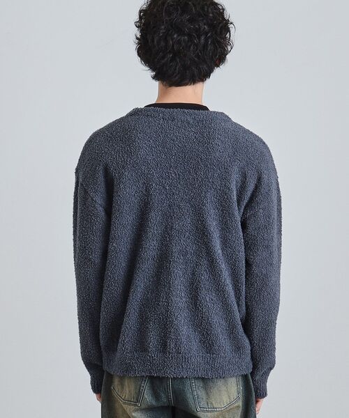 tk.TAKEO KIKUCHI（ティーケータケオキクチ）の「モールニット カーディガン（カーディガン/ボレロ・メンズ・ブルー/ブラック/ベージュ・04/03/02）」の18枚目の写真