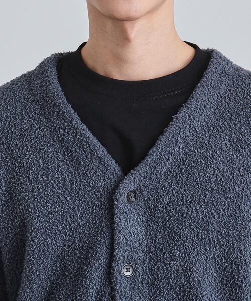 tk.TAKEO KIKUCHI（ティーケータケオキクチ）の「モールニット カーディガン（カーディガン/ボレロ・メンズ・ブルー/ブラック/ベージュ・04/03/02）」の19枚目の写真