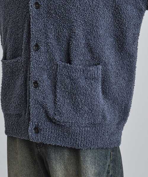 tk.TAKEO KIKUCHI（ティーケータケオキクチ）の「モールニット カーディガン（カーディガン/ボレロ・メンズ・ブルー/ブラック/ベージュ・04/03/02）」の22枚目の写真