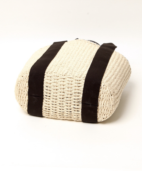 interstaple（インターステイプル）の「テープハンドルペーパーミニトート（トートバッグ・レディース・ライトブルー/ベージュ/ネイビー/イエロー・FREE）」の12枚目の写真