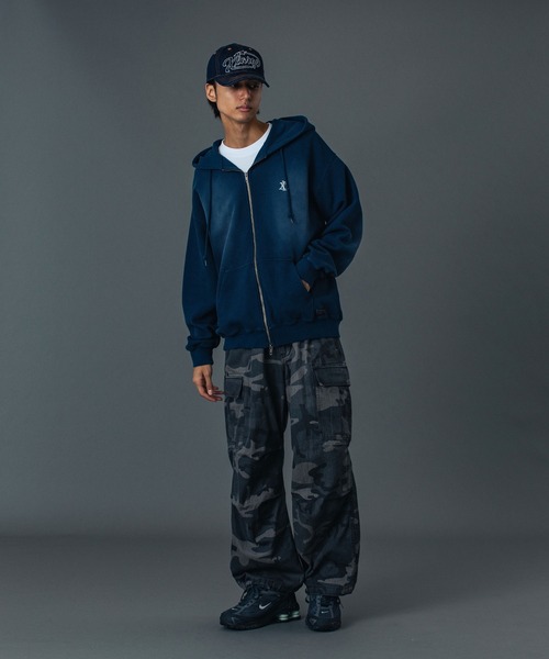 XLARGE(エクストララージ)の「CAMO CARGO PANTS(カーゴパンツ・メンズ・ブラック/オリーブ/ベージュ・30inch/32inch/34inch/36inch)」の7枚目の写真