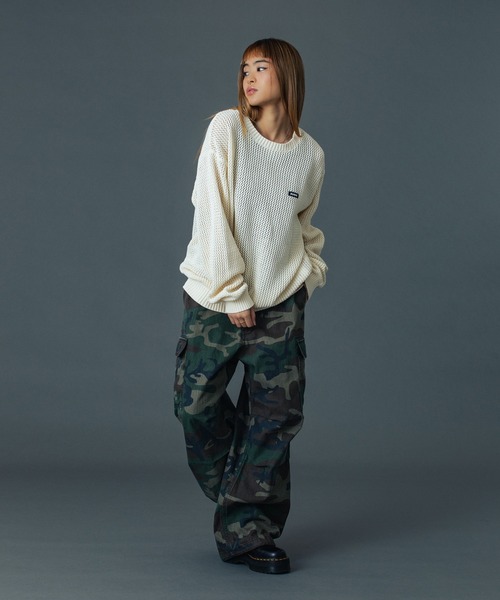 XLARGE(エクストララージ)の「CAMO CARGO PANTS(カーゴパンツ・メンズ・ブラック/オリーブ/ベージュ・30inch/32inch/34inch/36inch)」の22枚目の写真