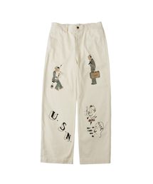 DGRE（ディグレ）の「USN メモリアルコットングラフィックパンツ（その他パンツ）」