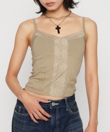 LAGUA GEM | EDGE LACE CUP キャミソール(キャミソール)