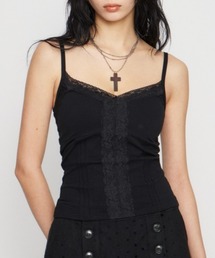 LAGUA GEM | EDGE LACE CUP キャミソール(キャミソール)