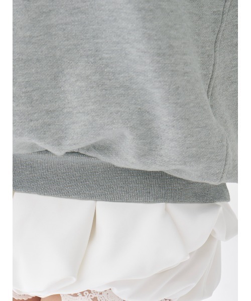 Darich（ダーリッチ）の「カラーラメスウェットオーバートップス