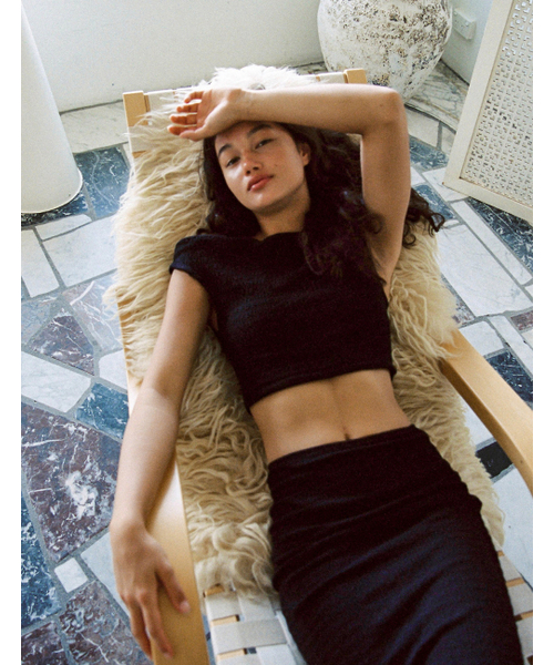 SURFEA(サーフィー)の「HERA TOP _BLACK(Tシャツ/カットソー・レディース・その他・M/L)」の3枚目の写真
