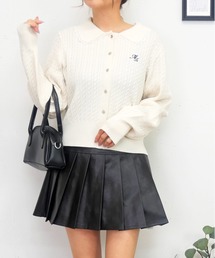 FUN（ファン）の「エリレースカーデ（カーディガン/ボレロ）」