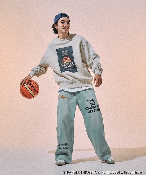 STRANGER THINGS】コラボプリントスウェット（スウェット）｜niko and