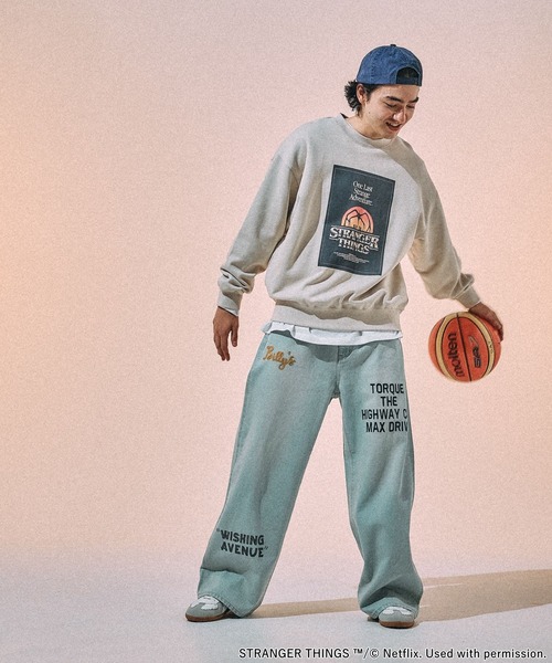 STRANGER THINGS】コラボプリントスウェット（スウェット）｜niko and