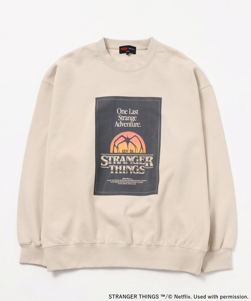 STRANGER THINGS】コラボプリントスウェット（スウェット）｜niko and
