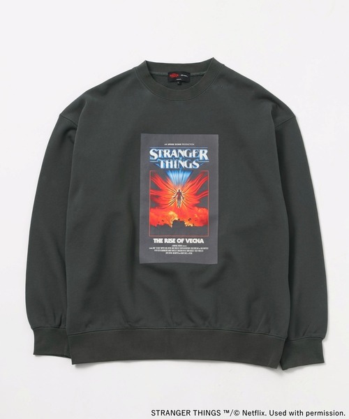 STRANGER THINGS】コラボプリントスウェット（スウェット）｜niko and