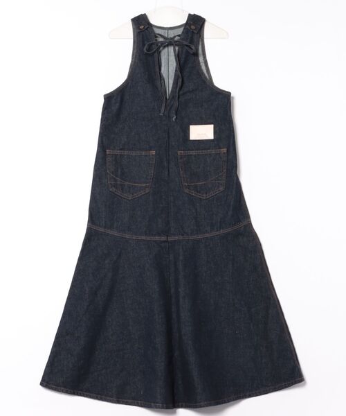 SOMETHING(サムシング)の「【GISELe 4月号掲載】atelier SOMETHING AMERICAN SLEEVE ONEPIECE/アメリカンスリーブワンピース(ワンピース・レディース・ライトインディゴブルー/インディゴブルー・FREE)」の21枚目の写真