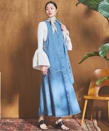 SOMETHING（サムシング）の「【GISELe 4月号掲載】atelier SOMETHING　AMERICAN SLEEVE ONEPIECE/アメリカンスリーブワンピース（ワンピース）」