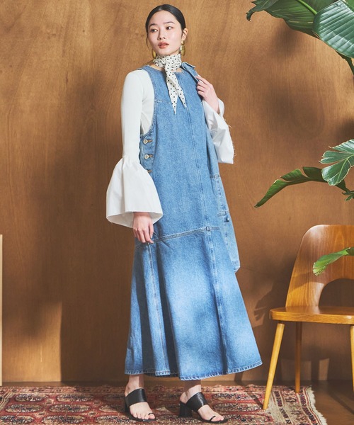 GISELe 4月号掲載】atelier SOMETHING AMERICAN SLEEVE ONEPIECE