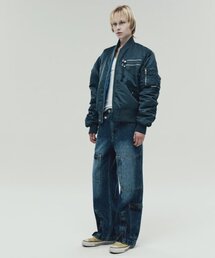 THEVINYLHOUSE（ザバイニルハウス）の「FLIGHT DENIM PANTS NAVY (VH2DSUD100A)（デニムパンツ）」