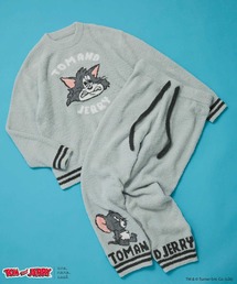 une nana cool（ウンナナクール）の「トムとジェリー × une nana cool メンズプルオーバー＆ロングパンツセット（ルームウェア/パジャマ）」