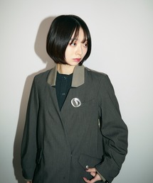 TONER（トナー）の「フォルムメタルブローチ（ブローチ/コサージュ）」