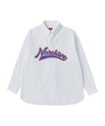 [COLLECTION LINE] アーカイブスポーツロゴオックスフォードシャツホワイト