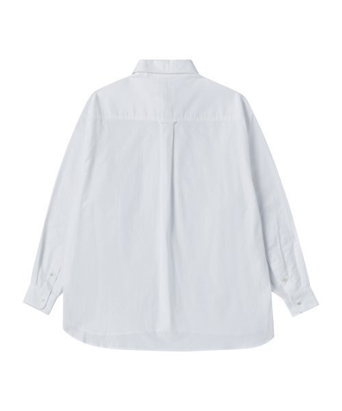 Beyond Closet（-）の「[COLLECTION LINE] アーカイブスポーツロゴオックスフォードシャツホワイト（シャツ/ブラウス・レディース・その他・SMALL/MEDIUM）」の2枚目の写真
